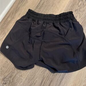 lululemon athletica Black Athletic Speed Short